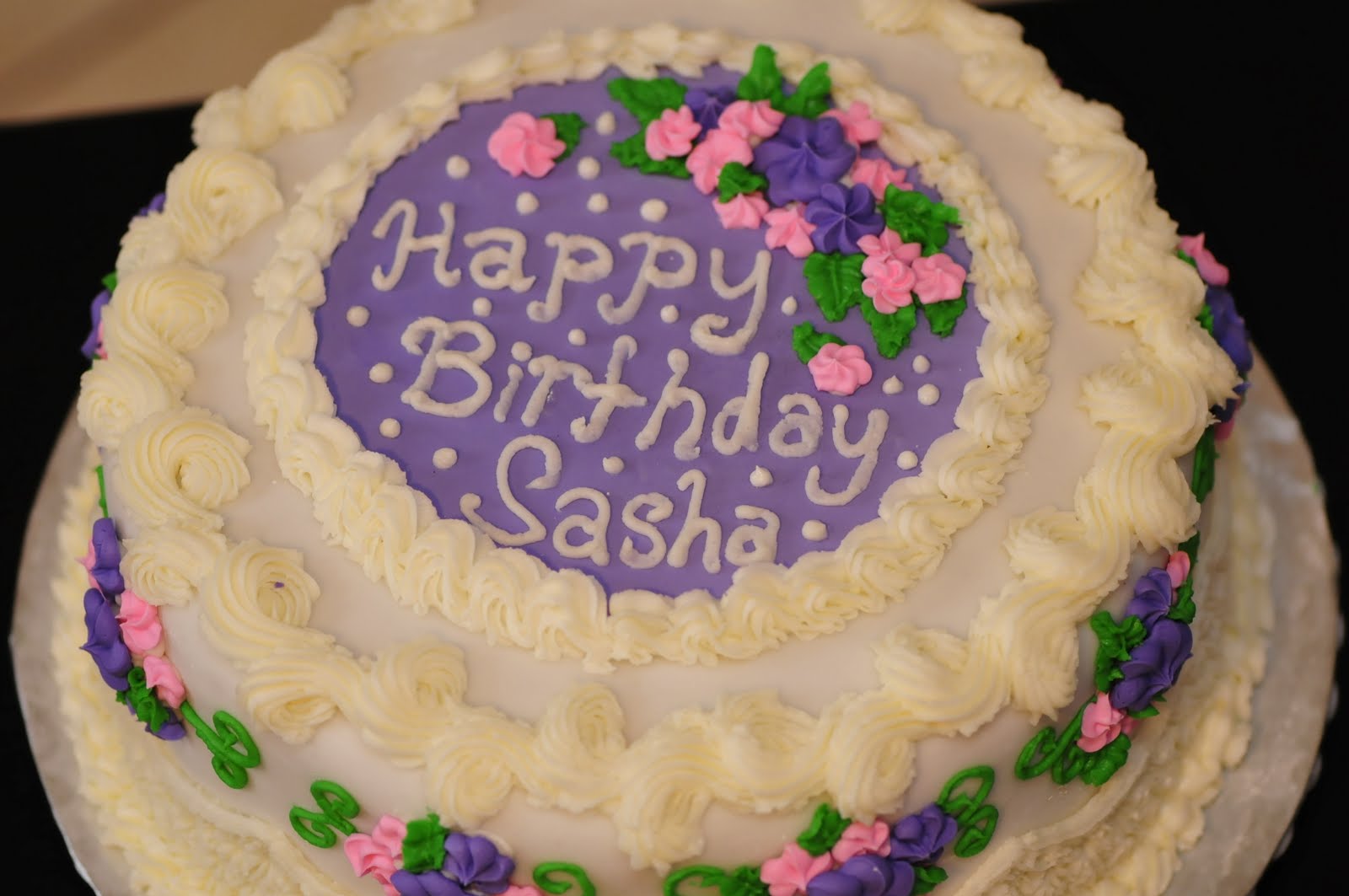Lindsay's Custom Cakes Sasha's Birthday Cake