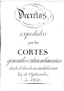 Decretos de las Cortes de Cádiz de 1810