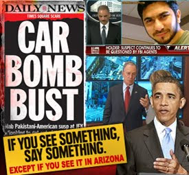 Obama, Media Hypocrisy as to Arizona Law and failure to catch terrorists