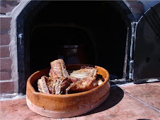 Asado al horno de leña