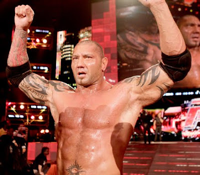 RAW Road To Wrestlemania - 15/04/2013 Batista+win