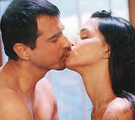 Neha+dhupia+kissing+in+julie