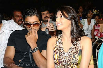 Kajal And Allu Arjun « Latest Upcoming Movie Poster And Movie Stills