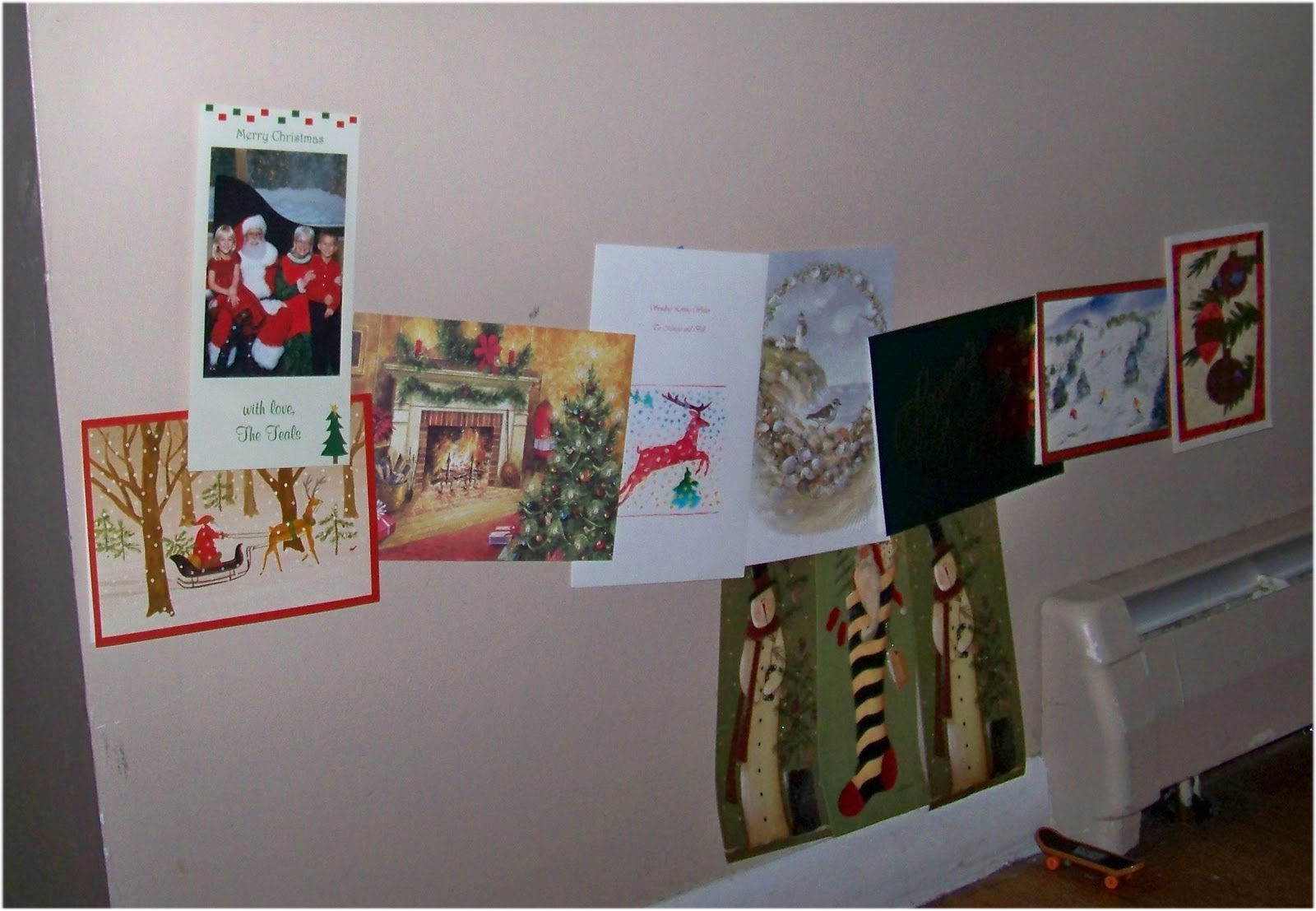 Card tree christmas Sugar & Spice in the land of Balls & Sticks: Christmas Card Tree