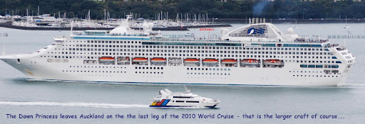 2011 Five sixths of a World Cruise plus..