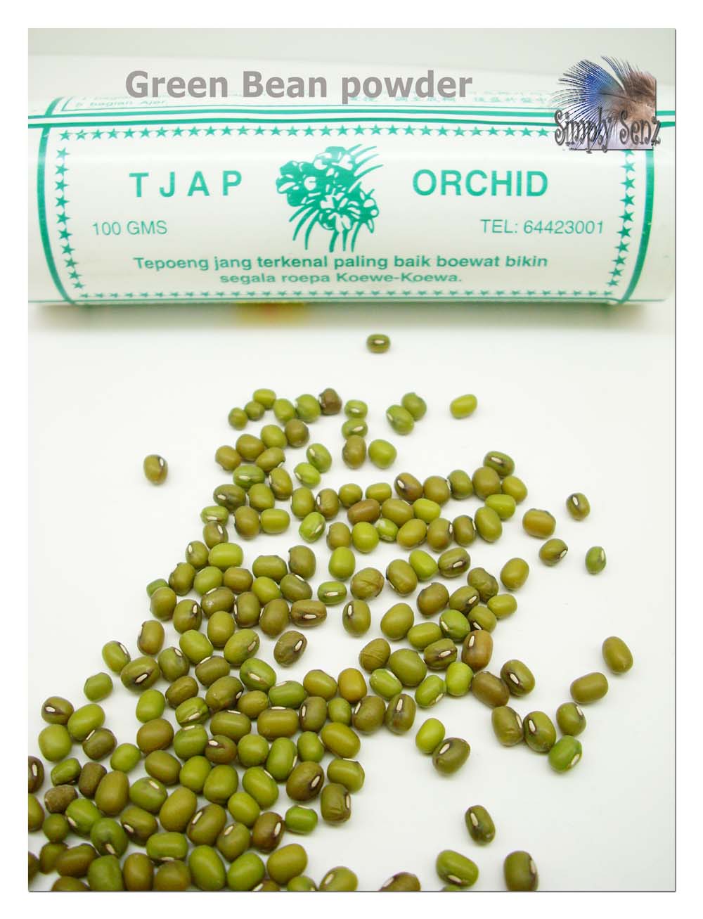 Simply Senz Herbal Chuan Xin Lian Mung Bean Barley Therapeutic Mask