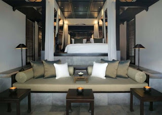 Nam Hai Luxury Resort Villa Bedroom design