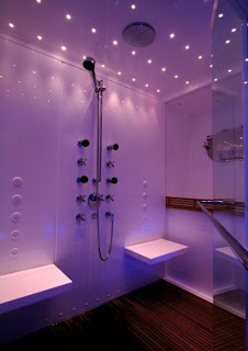 Luxury Yacth Shower Bathroom Design