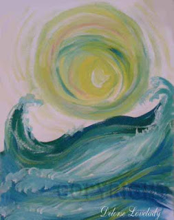 Heartfire Art Process Painting Hot Weather Climate Change