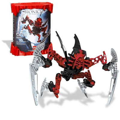 bionicle spider man