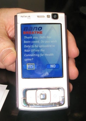 Nokia Handset Checks Breath for Diseases Nokia Handset Checks Breath for Diseases