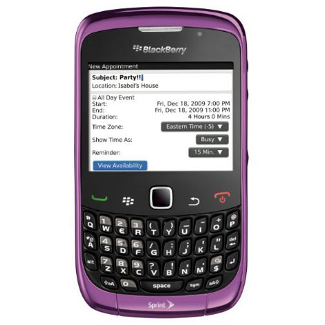 The BlackBerry Curve 3G 9330 blackberry 9300 curve purple. The BlackBerry Curve 3G 9330