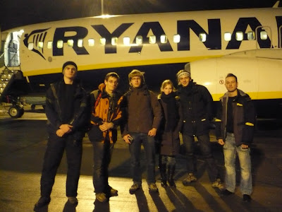 Ryanair trip Brno - Stansted - Cork