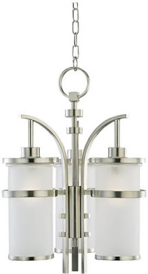 Sea Gull 60115-962 3 Light Eternity Indoor/Outdoor Pendant Brushed Nickel