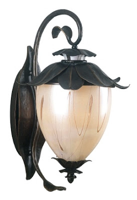 Kenroy Home 70250OBZ Azalea Small Wall Lantern