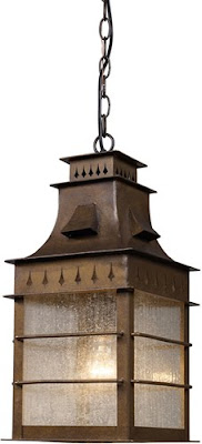 Elk 18003/1 Colony Heights Colony Height 1 Light Outdoor Pendant In Coffee Bronze