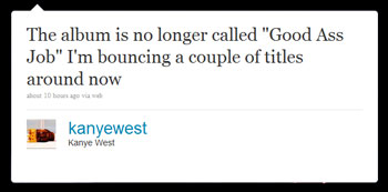 kanye tweets