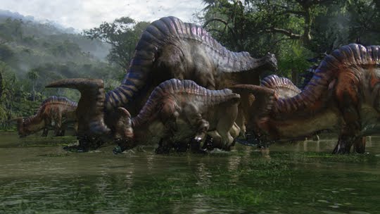NO dinosaurs humped in the Michael Fassben. NO dinosaurs humped in the