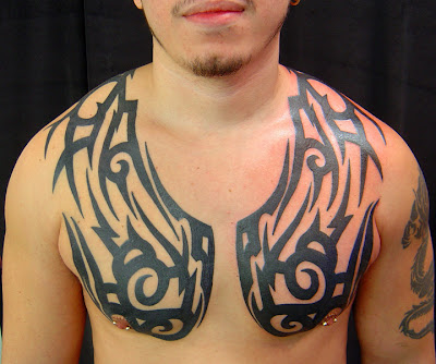 tribal tattoos for men on chest. Tribal Tattoos For Men. tribal