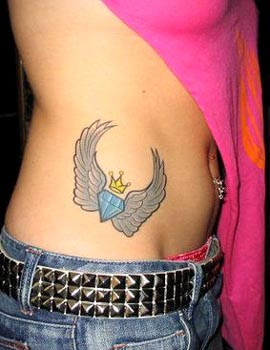 Angel wing tattoos