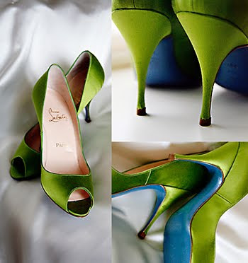Elegant Green Wedding Shoes4