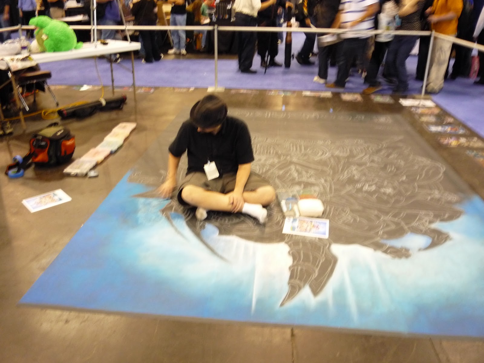 An amazing Lego sculpture, one ...