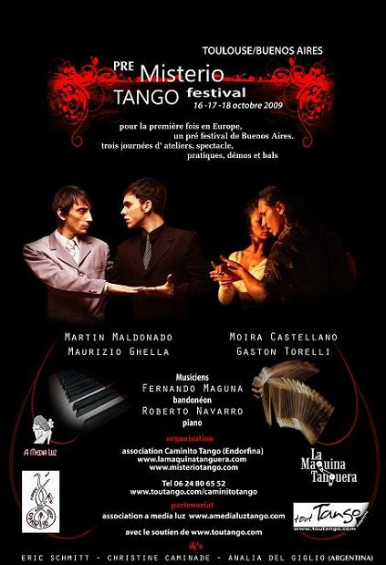 1º Pre Misterio Tanog Festival Toulouse/Buenos Aires