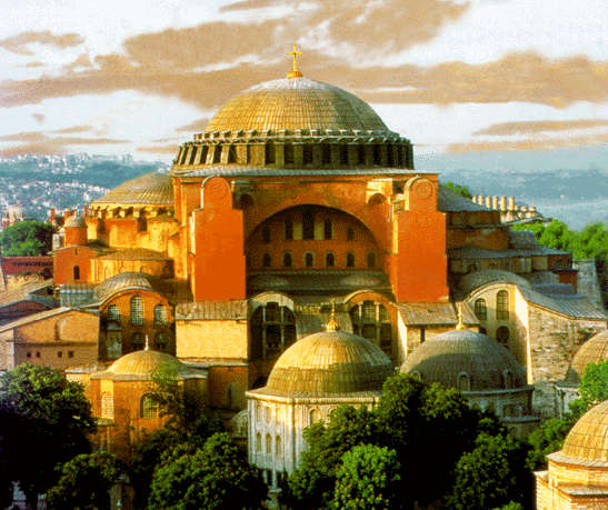 Hagia Sophia Cartoon