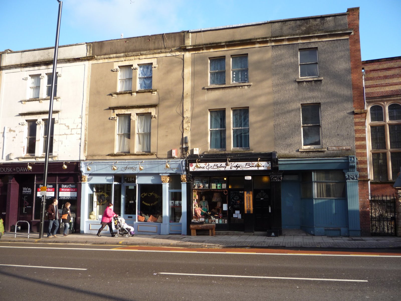 Bristol Traffic Is "The Fringe" a sign that Cheltenham Road is being gentrified?