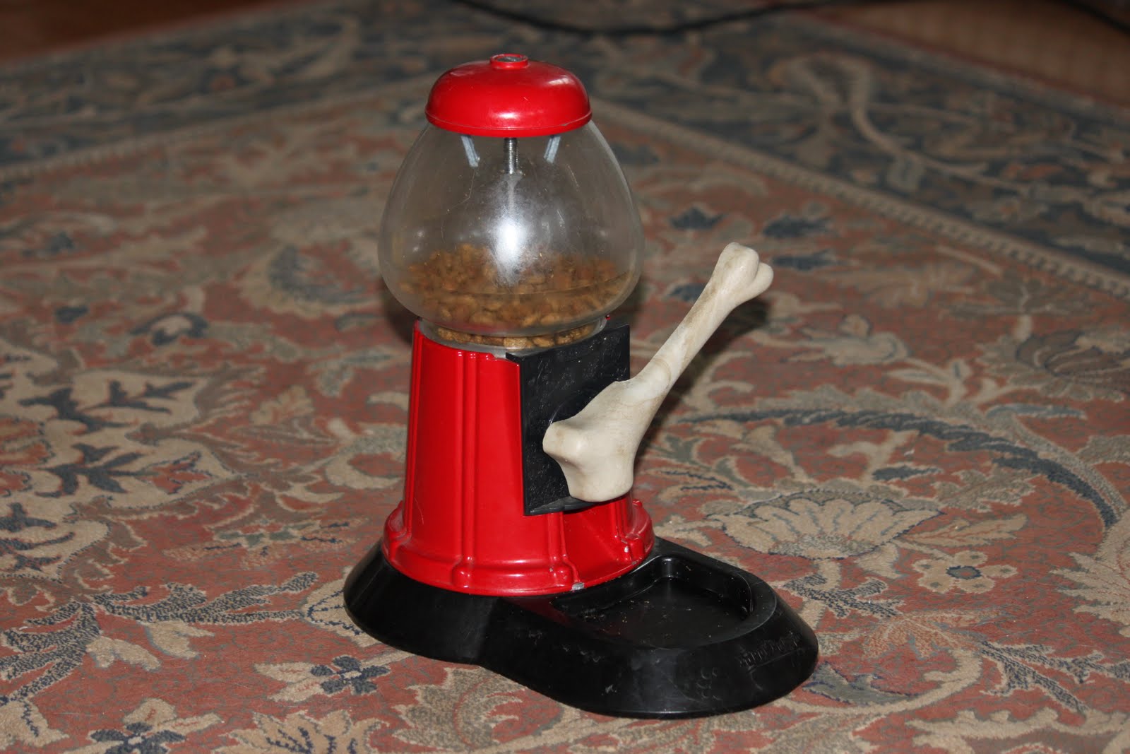 dog treat dispenser gumball machine