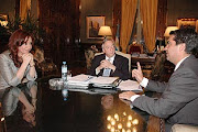 KIRCHNER Y CRISTINA RECIBIERON A CAPITANICH
