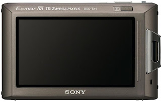 Sony Cyber-shot DSC-TX1 gray back