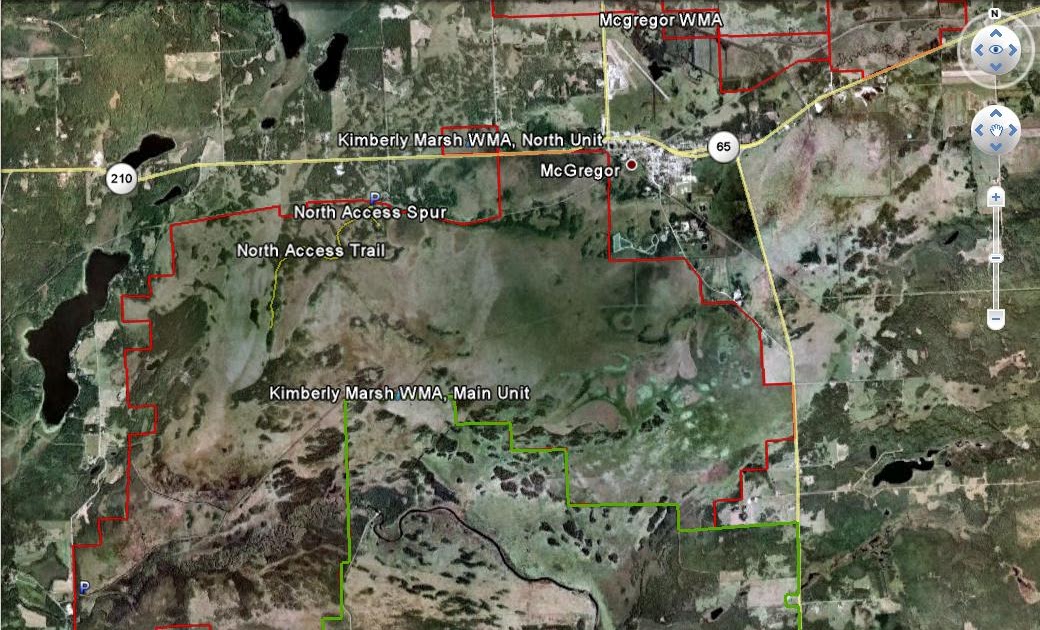 MN Hunting Maps Google earth