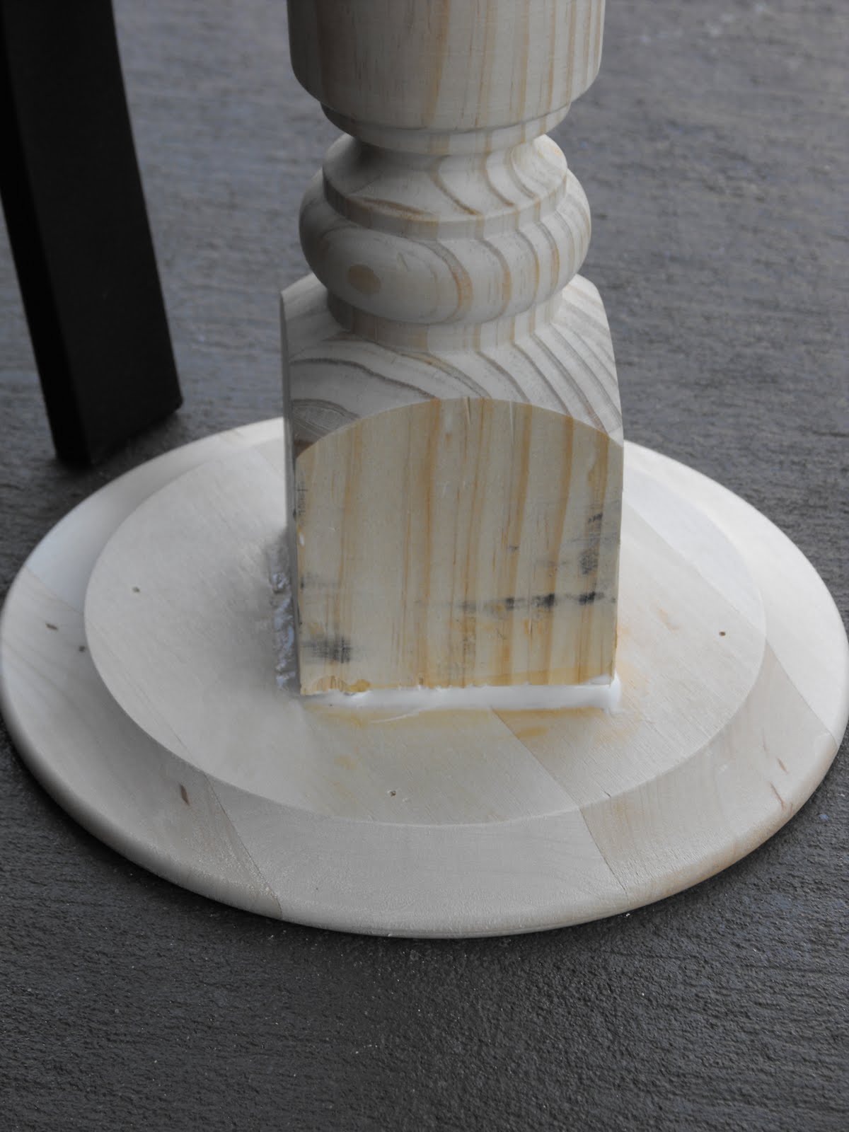 a little of this, a little of that TALL {table leg} Candlesticks