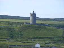 Castle on a farm near Doolin, Ireland