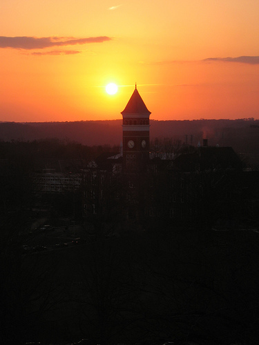 Clemson Sunset
