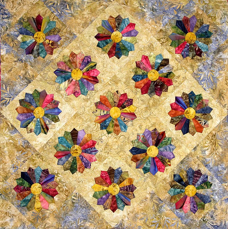 Quilt Inspiration: Dresden Plate Quilts