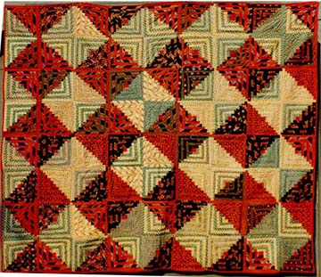 Log Cabin Tree Skirt Free Quilting Pattern