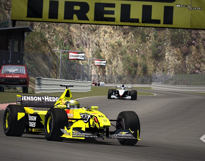 Simscreensriv F1 1999 HH Frentzen Spa Francorchamps