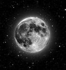 the moon at midnight