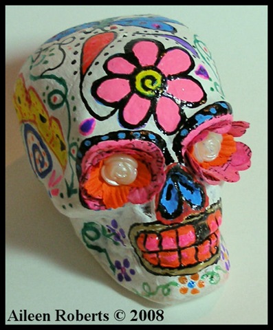 (Day of the Dead) project day of dead skull. (Day of the Dead) project