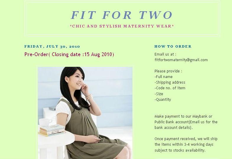 Maternity Wear Malaysia
