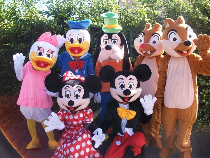 mascottes parade Eté 2010