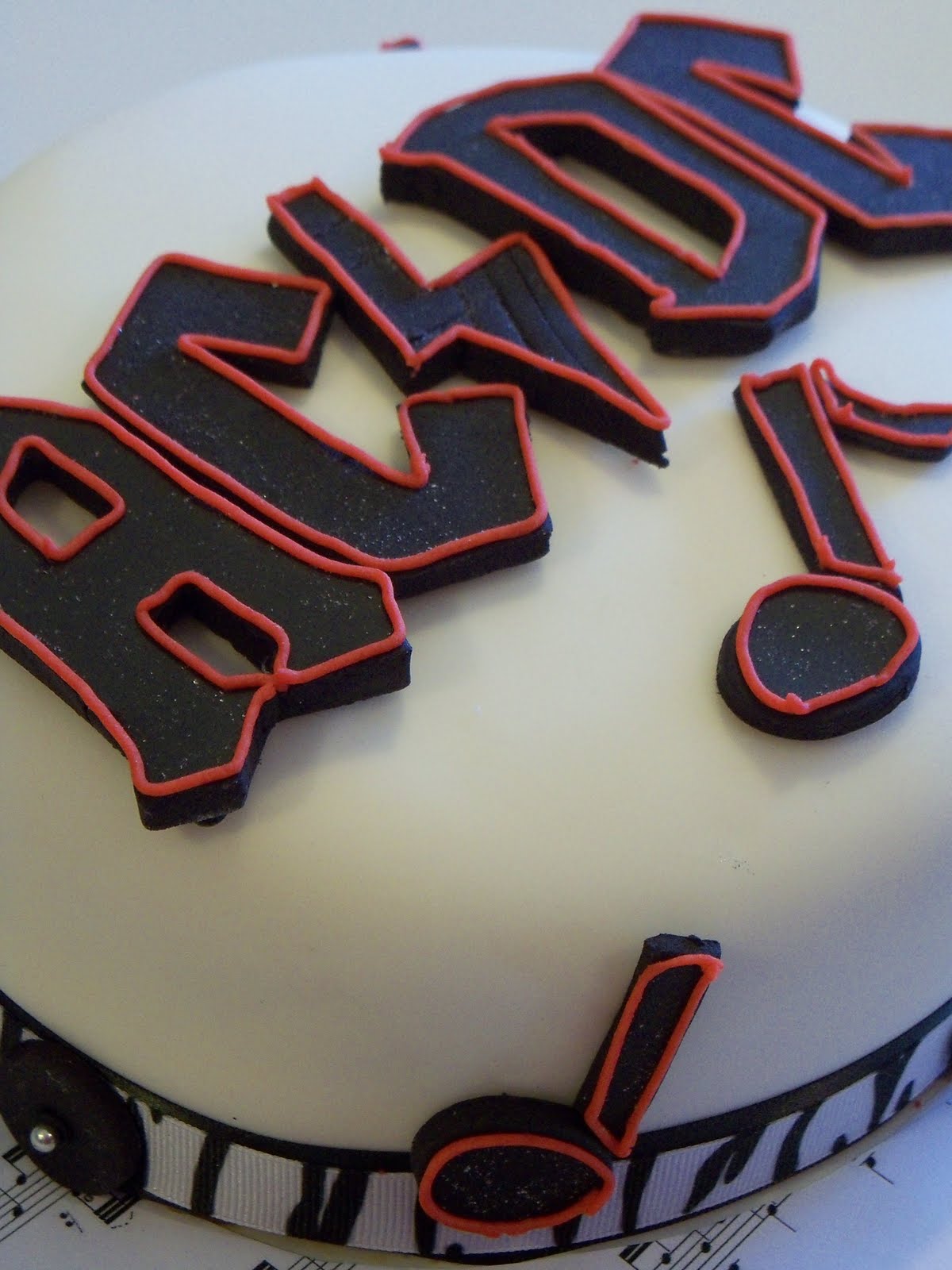 Ac Dc Cake