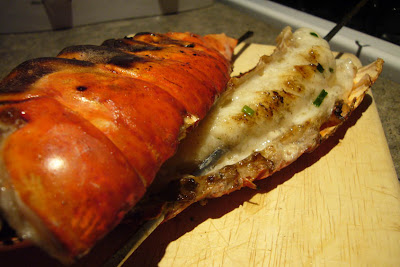 grilled lobster tail