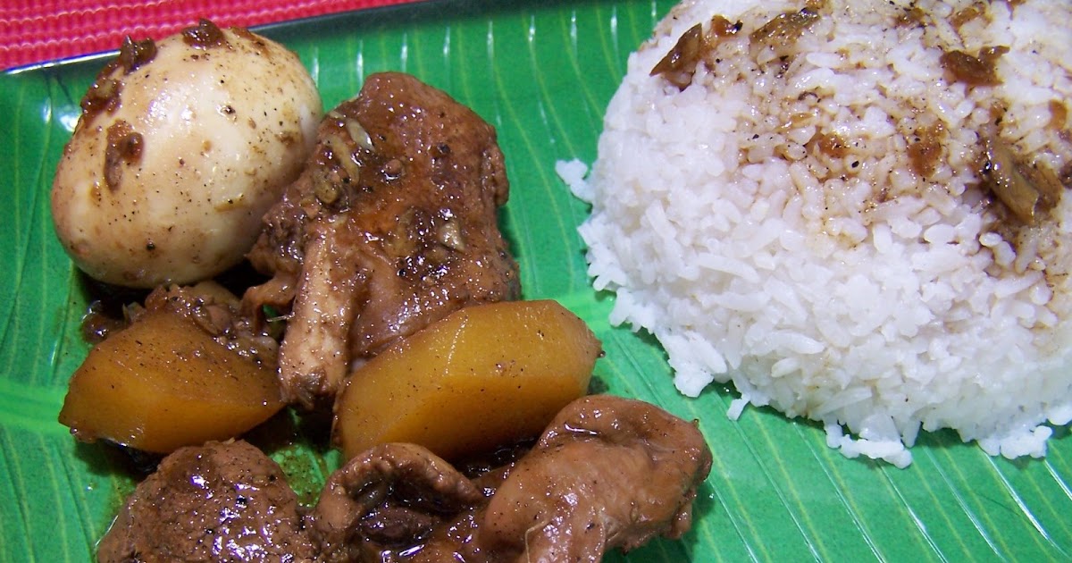 DCookingMudra Sweetstyle Chicken Adobo with Eggs & Potatoes