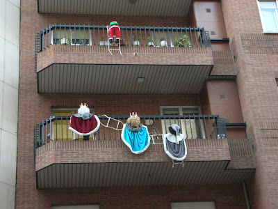 Balcones navideños decoracion estiloydeco