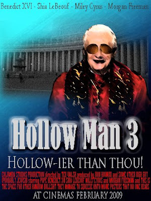 Pope Benedict in Hollow Man 3