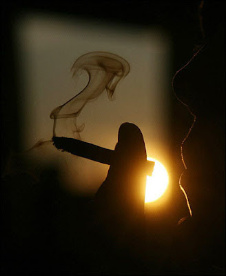A woman smoking a cigarette. Tobacco use could kill more than one billion people around the world this century unless governments and civil society quickly act to reverse the epidemic, according to a World health Organization (WHO) report released here Thursday.
