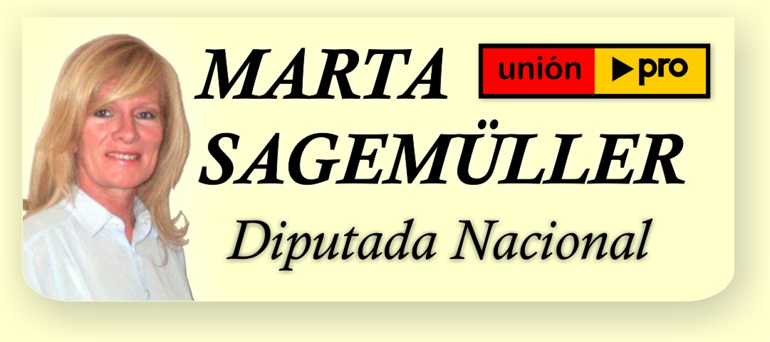 Marta Sagemüller Diputada Nacional | UNION-PRO